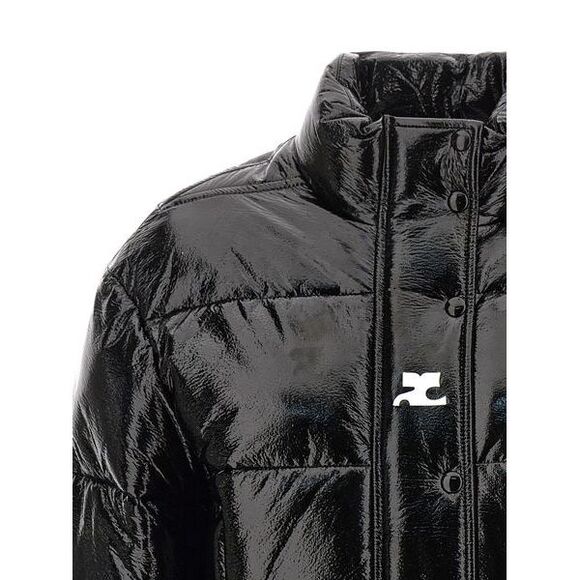 23FW Black Bubble Jacket for Women - Picture 3 of 4